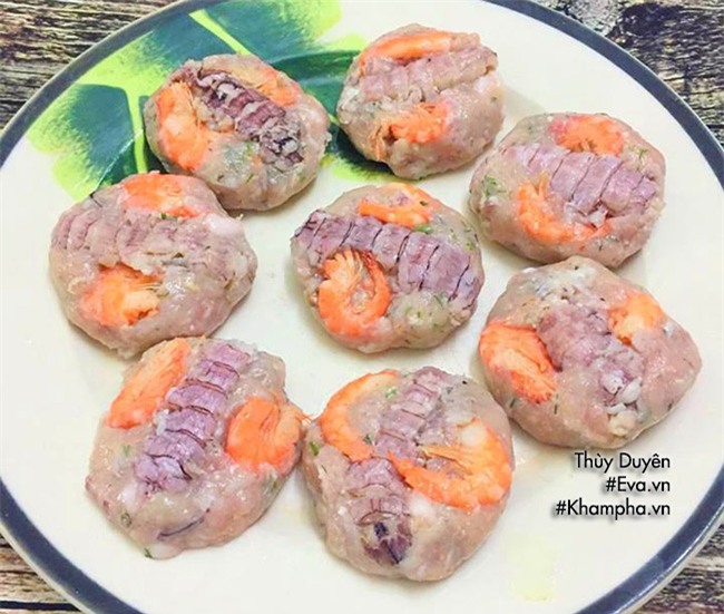 cach lam cha be be tom non "sang chanh" - mon an dang hot cho mang xa hoi - 5