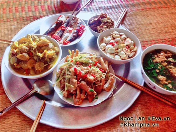 Mẹ 9x Thanh Hóa khoe những mâm cơm quê giản dị mà đề huề hút nghìn like - Ảnh 13.