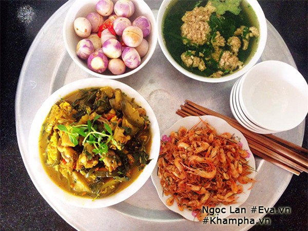 Mẹ 9x Thanh Hóa khoe những mâm cơm quê giản dị mà đề huề hút nghìn like - Ảnh 7.