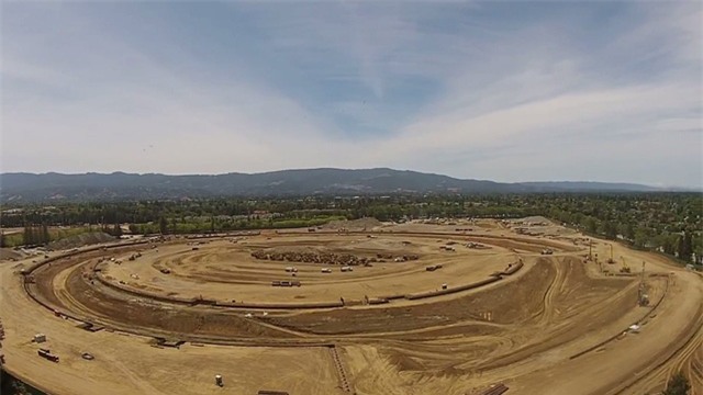 Khu đất đã được san bằng hoàn toàn trong năm 2014. Đây là bức ảnh chụp lại từ tháng 5/2014.