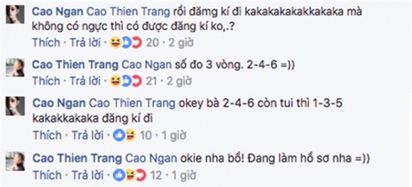 Chúng Huyền Thanh, Cao Thiên Trang, hoa hậu hoàn vũ việt nam 2017
