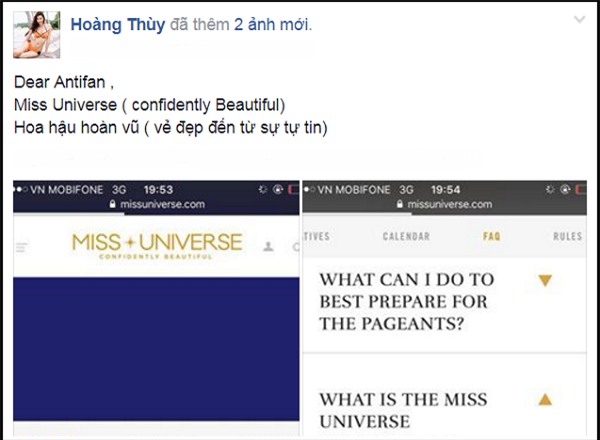Bị chê không có vẻ đẹp hoa hậu, Hoàng Thùy lấy tiêu chí Miss Universe đáp trả anti-fan-3