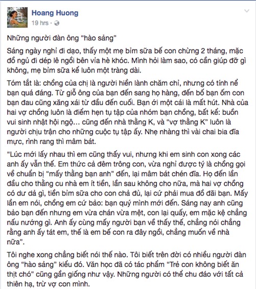 chi co dan ong ngu ngoc moi xep vo con minh sau nhung cuoc vui ban be - 1