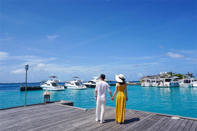 Hường Chuối – Hotmom 9x cùng bạn trai giấu mặt ngao du “Thiên đường Maldives” hết 85 triệu - Ảnh 16.