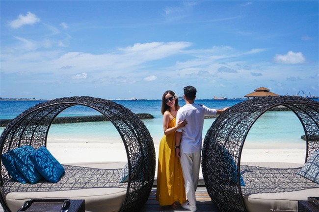 Hường Chuối – Hotmom 9x cùng bạn trai giấu mặt ngao du “Thiên đường Maldives” hết 85 triệu - Ảnh 9.
