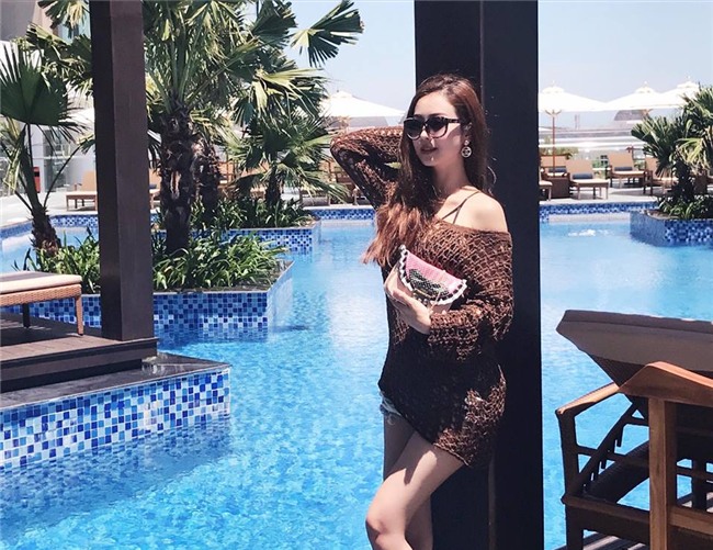 jennifer pham mac bikini tao dang bao co nay, ai bao da la me 3 con hinh anh 3