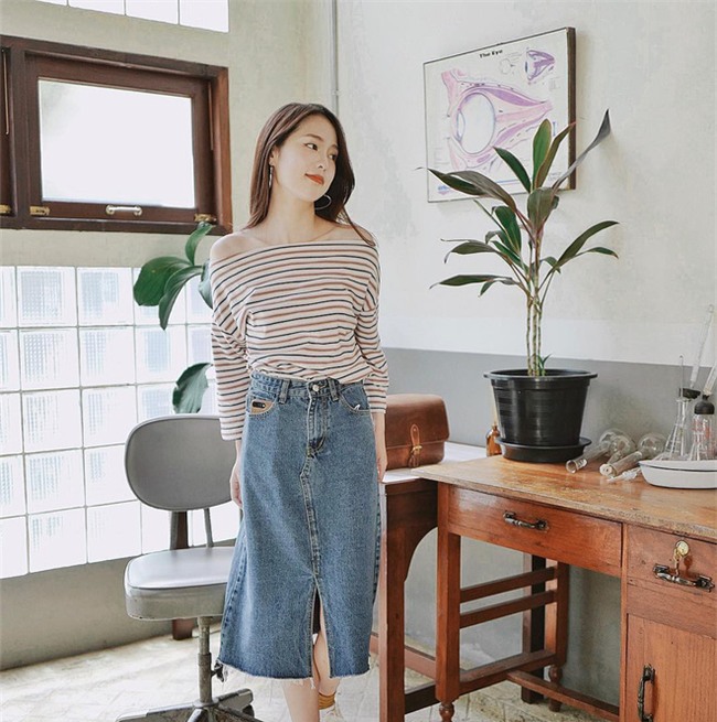 Trời vào thu, phái đẹp châu Á đều rủ nhau ăn mặc kín hơn hẳn! - Ảnh 8.