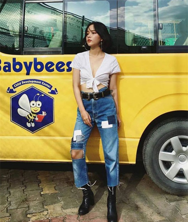 tuong chi co gai tay moi dam mac nhung thieu nu viet da manh dan sam ao so mi lung - 11