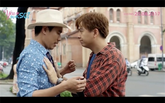 Kiều Minh Tuấn cảm thấy bị xúc phạm khi phải hôn Ngô Kiến Huy-1