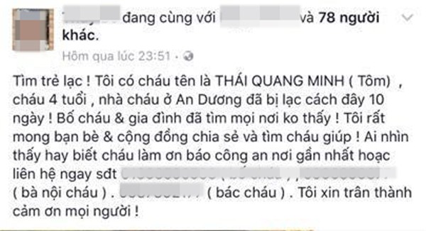 su that bo tung tin con 4 tuoi mat tich bi an sau khi ve nha ngoai o ha noi - 1