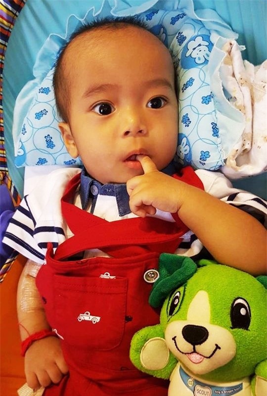 Lời kêu cứu của người vợ bị chồng bỏ rơi, con bệnh não úng thuỷ mấy lần chết hụt khi qua Singapore điều trị - Ảnh 6.