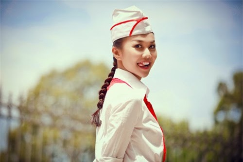 Sao Việt cưa sừng với đồng phục học sinh: Người trẻ măng tơ, kẻ già trước tuổi-1