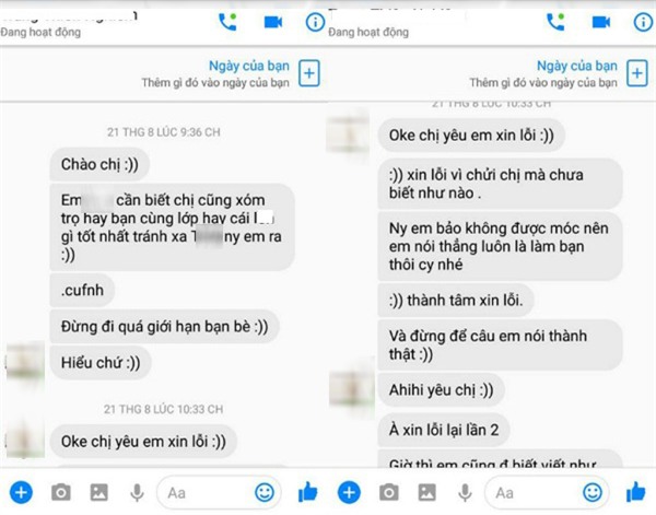 Vui tay kết bạn Facebook với trai đã có chủ, cô gái bị người yêu anh chàng mắng nhiếc, lập bàn thờ vì ghen - Ảnh 1.