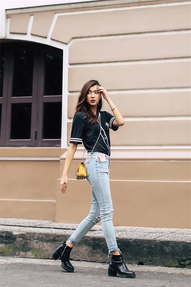 Street style sao Việt: tâm điểm tuần này chính là cả cây hồng sến sẩm của Ngọc Trinh - Ảnh 7.