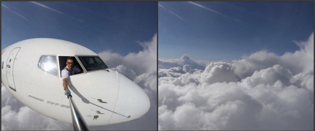 Sự thật đằng sau những tấm hình selfie giữa bầu trời gây sốt Internet sẽ khiến bạn cảm thấy... bị lừa - Ảnh 3.