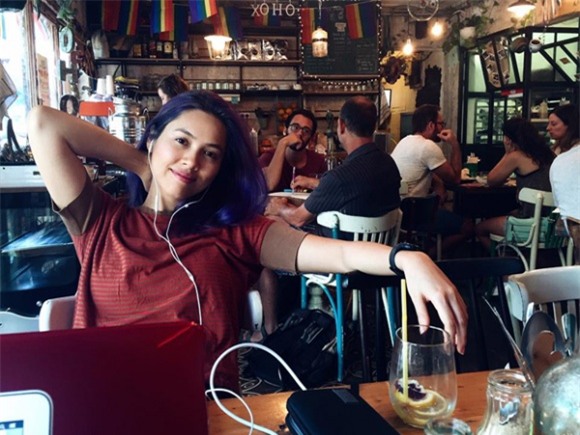 chuyện làng sao,sao Việt,em chồng Hà Tăng,Á hậu Hoàng My