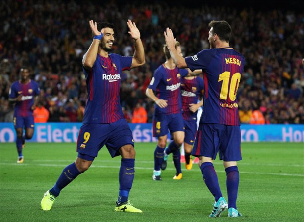 Messi lập hat-trick, Barca thắng 5 sao để hơn Real 4 điểm - Ảnh 10.