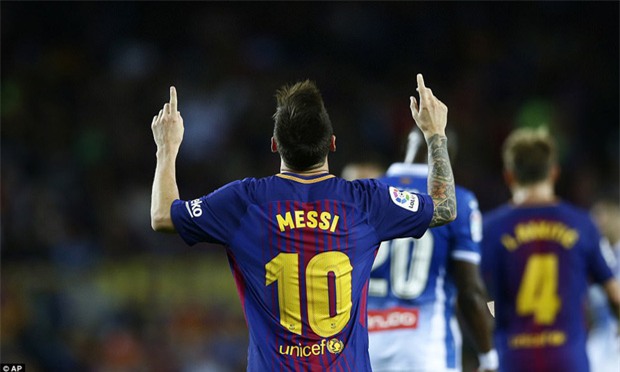 Messi lập hat-trick, Barca thắng 5 sao để hơn Real 4 điểm - Ảnh 11.