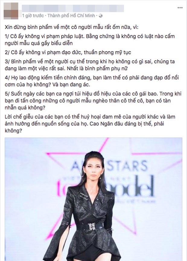 cung canh ngo, le thuy len tieng bao ve cao ngan truoc "dan bom du luan" - 7