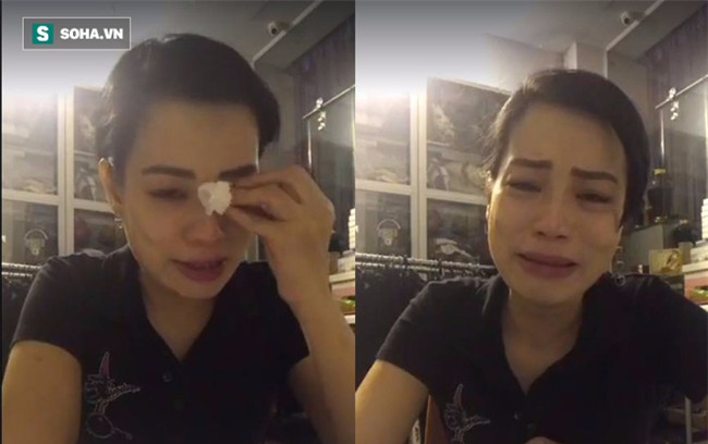 Vợ Xuân Bắc suy sụp, gầy sọp và khóc nghẹn khi livestream - Ảnh 6.