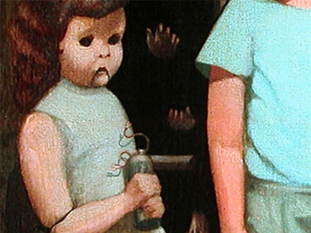 “The Hands Resist Him”: Câu chuyện rùng rợn phía sau bức tranh quái đản nhất được rao bán trên eBay - Ảnh 2.