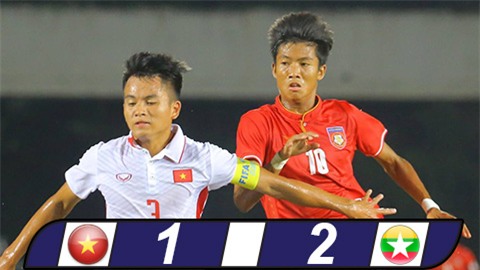 Thua ngược Myanmar, Việt Nam chia tay U18 Đông Nam Á trong cay đắng