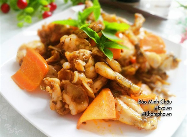 ech xao sa te ngon te dau luoi, cac "tin do" cua mon ech khong the bo qua - 10