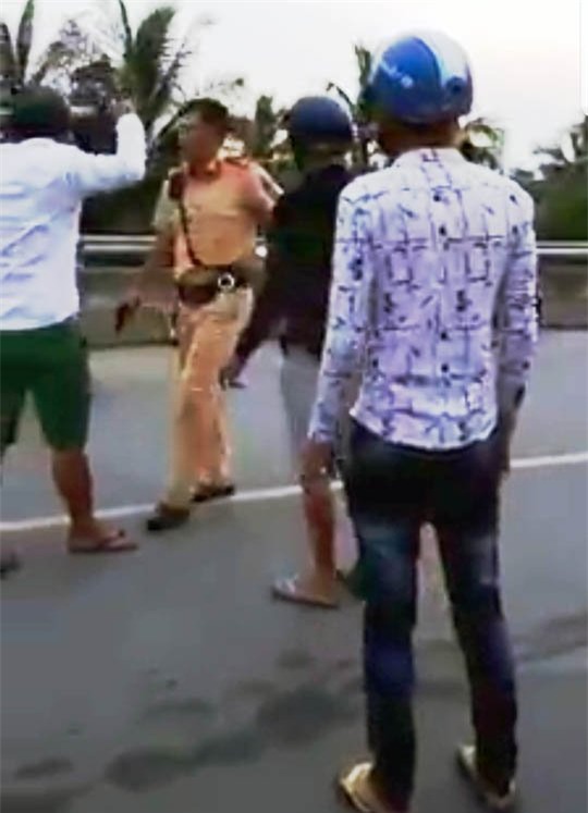 CSGT, vi phạm gjao thông, Bến Tre