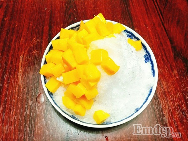 Kem xoài kiểu Đài Loan, món tráng miệng tuyệt ngon chỉ tiêu tốn của bạn 20 phút-5