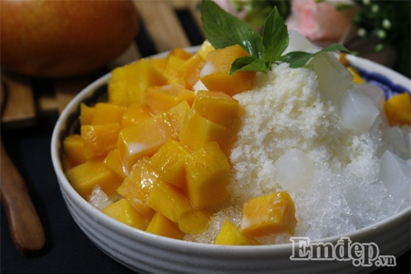 Kem xoài kiểu Đài Loan, món tráng miệng tuyệt ngon chỉ tiêu tốn của bạn 20 phút-7