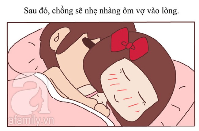 Tranh vui: Chồng thể hiện tình yêu theo cách này thì cả đời vợ chẳng thèm nhìn người đàn ông nào khác! - Ảnh 11.