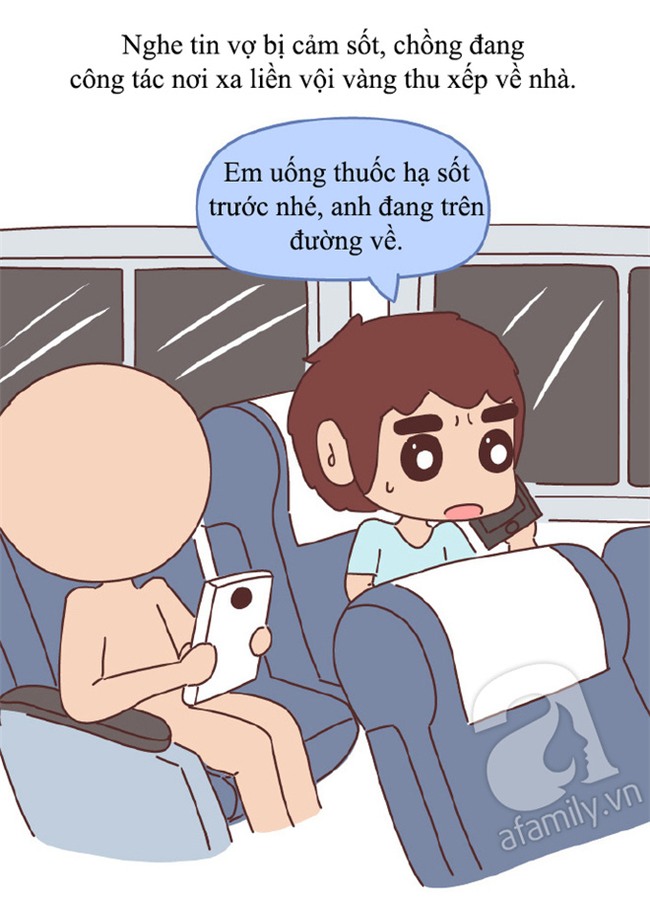 Tranh vui: Chồng thể hiện tình yêu theo cách này thì cả đời vợ chẳng thèm nhìn người đàn ông nào khác! - Ảnh 2.