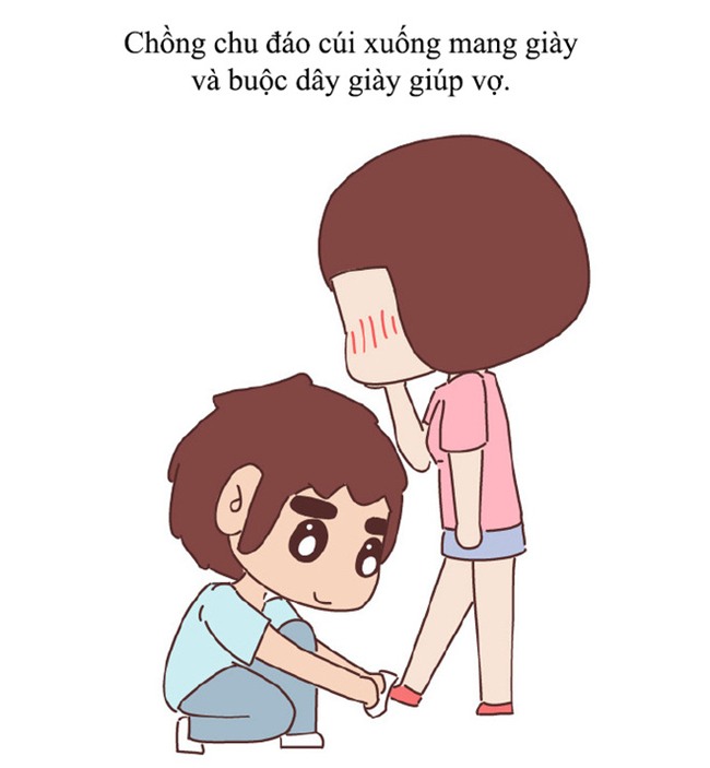 Tranh vui: Chồng thể hiện tình yêu theo cách này thì cả đời vợ chẳng thèm nhìn người đàn ông nào khác! - Ảnh 4.