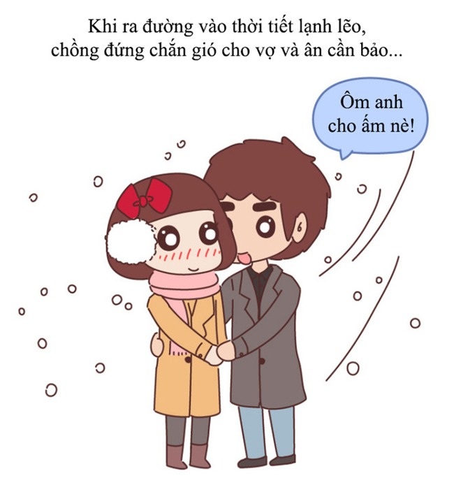 Tranh vui: Chồng thể hiện tình yêu theo cách này thì cả đời vợ chẳng thèm nhìn người đàn ông nào khác! - Ảnh 7.