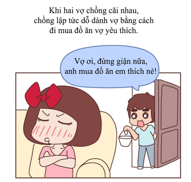 Tranh vui: Chồng thể hiện tình yêu theo cách này thì cả đời vợ chẳng thèm nhìn người đàn ông nào khác! - Ảnh 8.