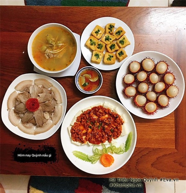 Trầm trồ với những mâm cơm 1 người đến cọng rau cũng chỉn chu của 9x độc thân xinh xắn-11