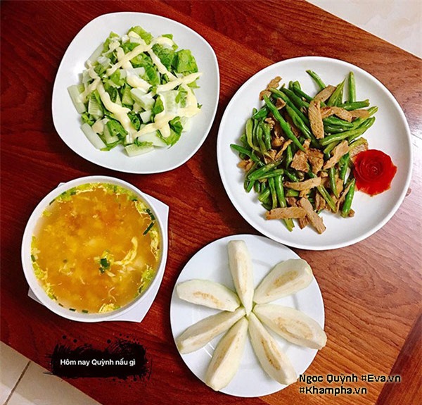 Trầm trồ với những mâm cơm 1 người đến cọng rau cũng chỉn chu của 9x độc thân xinh xắn-7