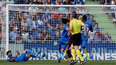 Shibasaki ghi bàn mở tỷ số cho Getafe