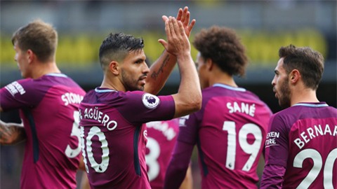 Man City có chiến thắng dễ dàng trên sân của Watford