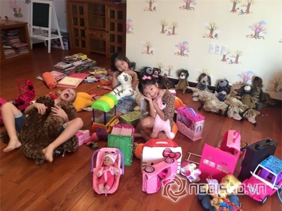 nhóc tỳ nhà sao Việt,sao Việt,sao Việt ly hôn