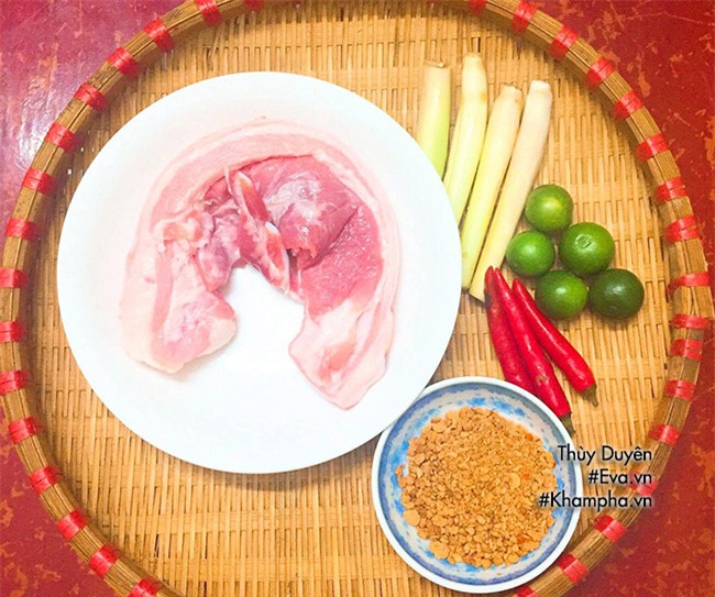 thit ba chi lac sa quat la mieng, an la nghien lien! - 1