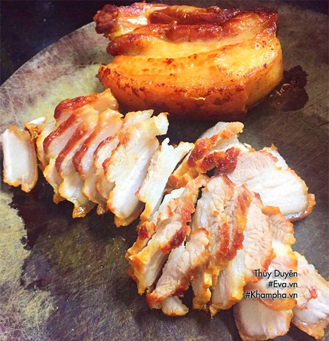 thit ba chi lac sa quat la mieng, an la nghien lien! - 4