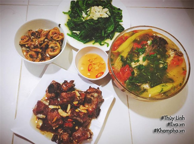 nhung bua com duoi 100.000 dong cua co nang 9x khien nguoi yeu chang muon di an hang - 4