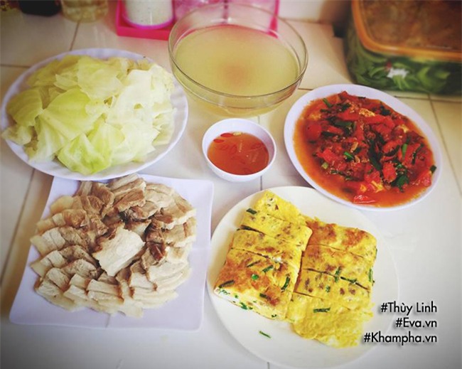 nhung bua com duoi 100.000 dong cua co nang 9x khien nguoi yeu chang muon di an hang - 9