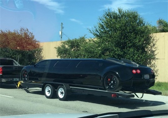 Bugatti Veyron bien thanh xe limousine hinh anh 5