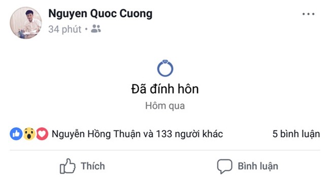 Cuong Do La va Dam Thu Trang dong loat chia se 'da dinh hon' hinh anh 1