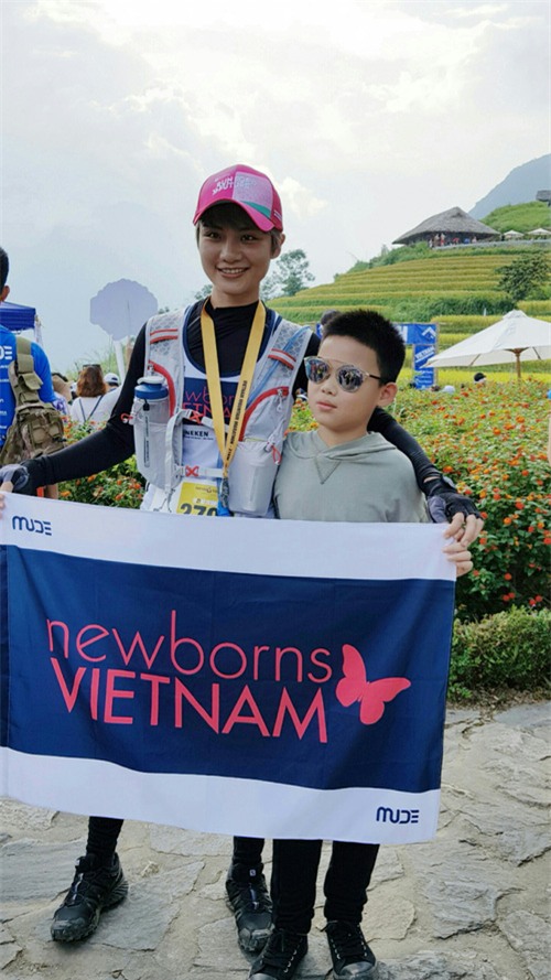 MC Thùy Dung và Á hậu Hoàng My hào hứng tham gia giải Vietnam Mountain Marathon 2017 tại Sapa - Ảnh 2.