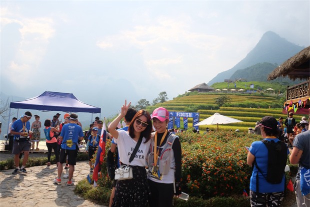 MC Thùy Dung và Á hậu Hoàng My hào hứng tham gia giải Vietnam Mountain Marathon 2017 tại Sapa - Ảnh 4.