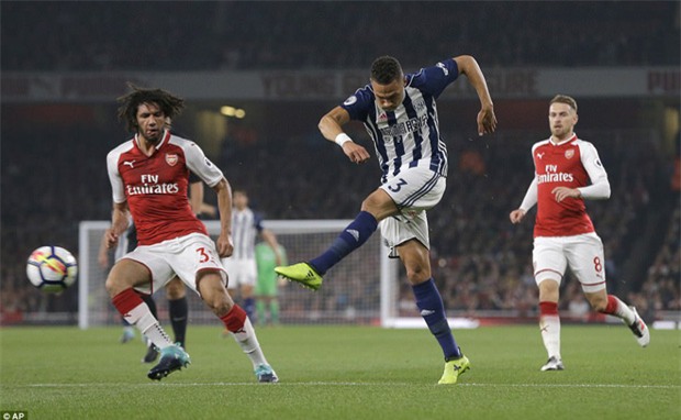 Tân binh bom tấm lập cú đúp, Arsenal nhẹ nhàng khuất phục West Brom - Ảnh 3.