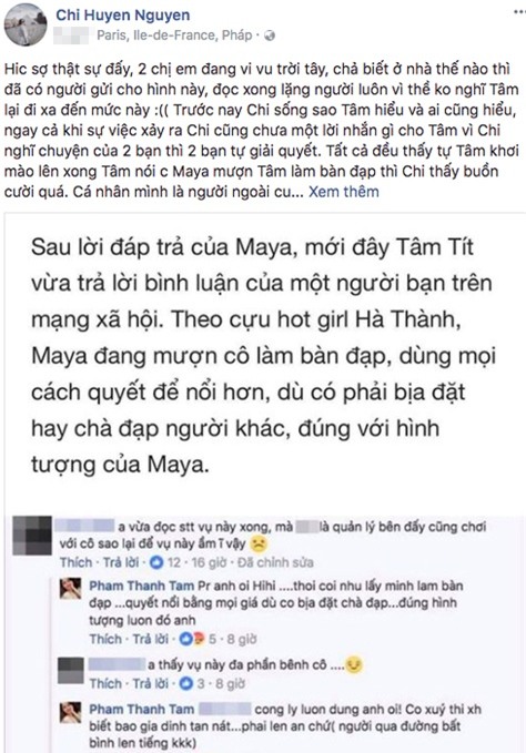 sao việt, maya, quản lý maya, tâm tít, maya và tâm tít,chuyện làng sao